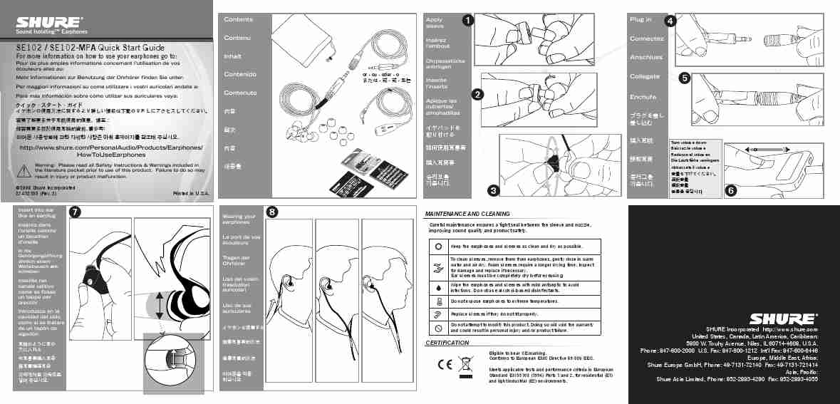 Shure Headphones SE102-page_pdf
